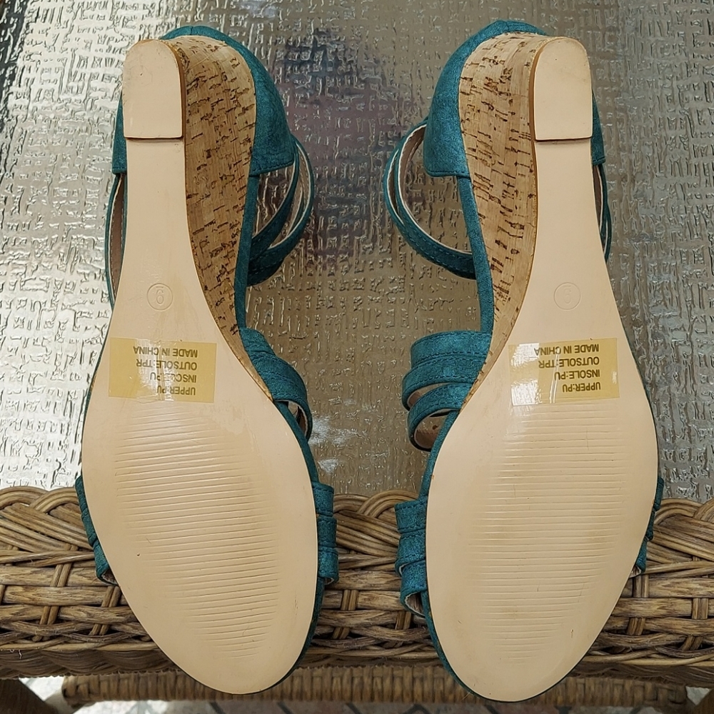 JGoods zipper back sandals, size 9 - Picture 3 of 6